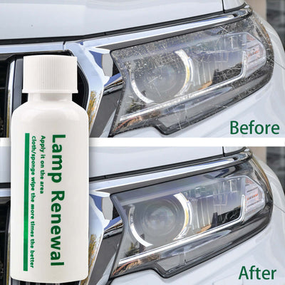 Automobile headlight repair liquid - IceAndFire