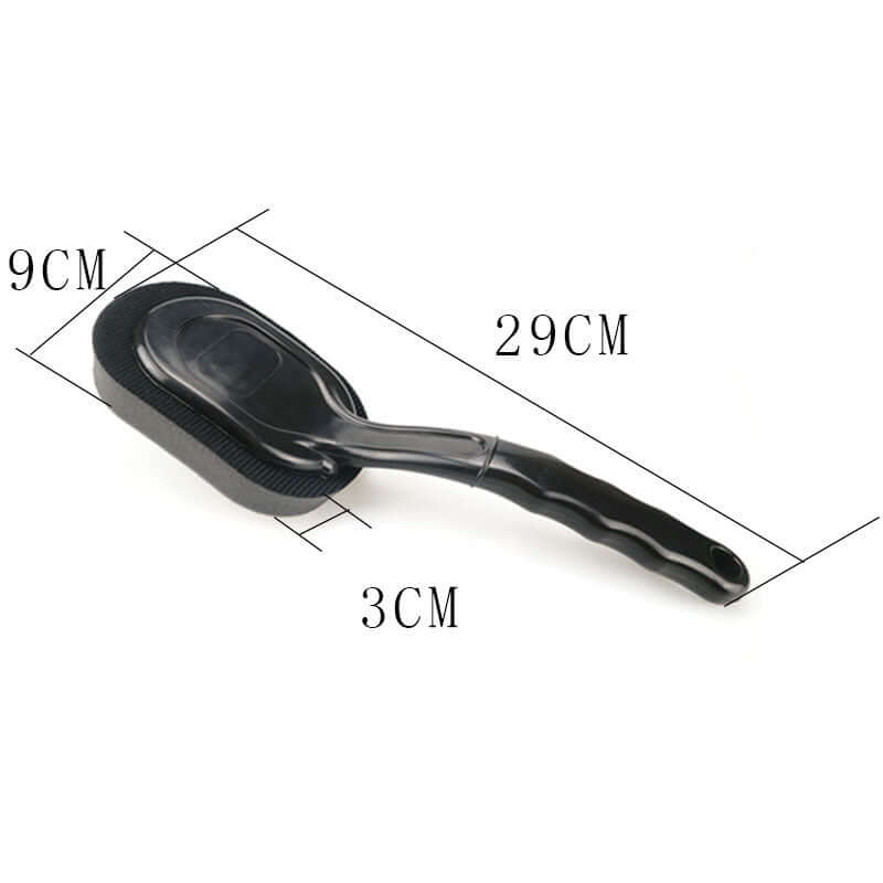 Car tire waxing long handle sponge brush - IceAndFire