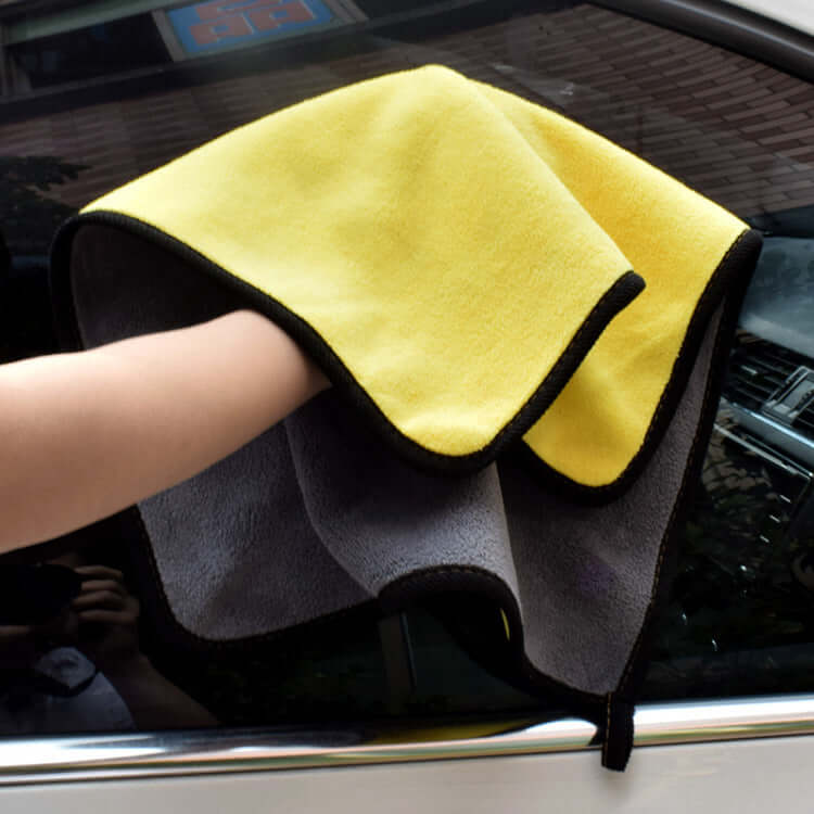 Two-color Couble-sided Car Dual-use Cleaning Car Wash Towel - IceAndFire