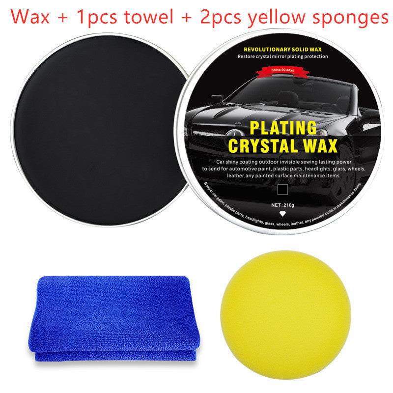 Car Diamond Crystal Wax Black Wax Coating Waxing Polishing Sewage Crystal Hard Wax - IceAndFire