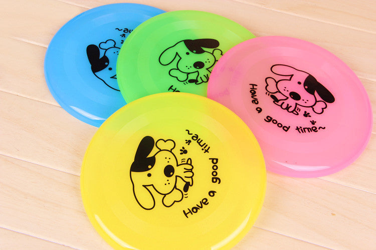 Silicone Flying Saucer Funny Pets Dog Cat Toy Dog Game Flying Discs Resistant Chew Puppy Training Interactive Pet Supplies - IceAndFire