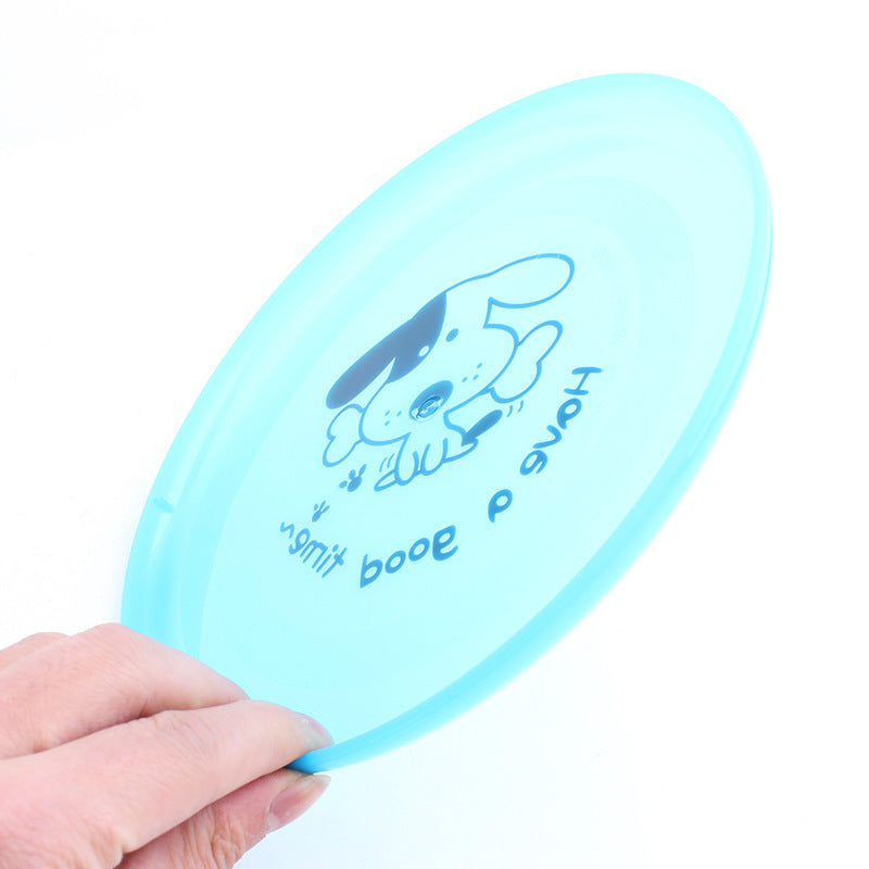 Silicone Flying Saucer Funny Pets Dog Cat Toy Dog Game Flying Discs Resistant Chew Puppy Training Interactive Pet Supplies - IceAndFire