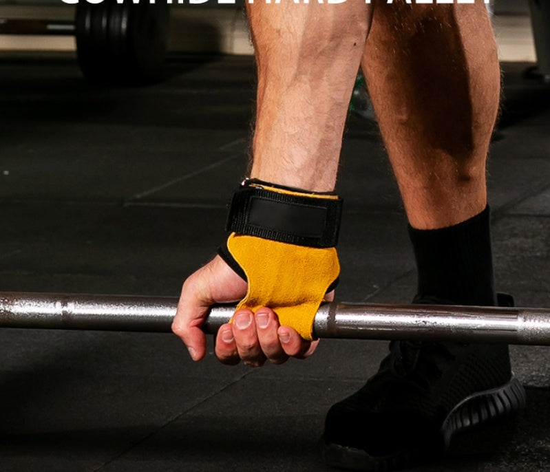 SKDK Hand Grips Gymnastics Gloves Grips Anti-Skid Gym Fitness Gloves Weight Lifting - IceAndFire