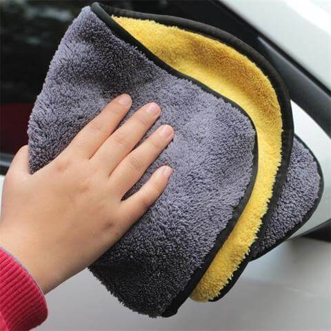 Two-color Couble-sided Car Dual-use Cleaning Car Wash Towel - IceAndFire