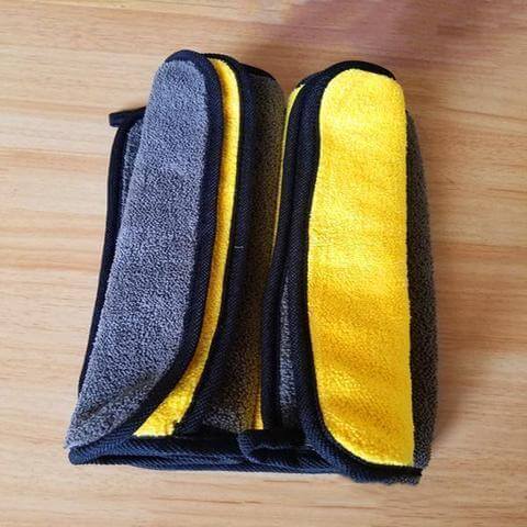 Two-color Couble-sided Car Dual-use Cleaning Car Wash Towel - IceAndFire