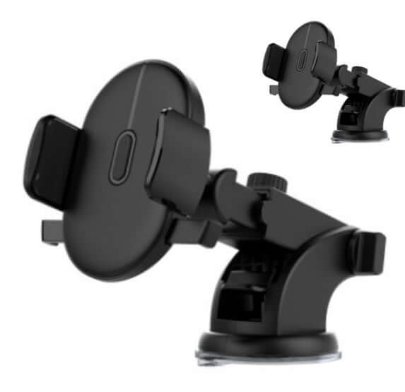Car Phone Holder Long Rod Telescopic Car Dashboard Suction Cup Type - IceAndFire
