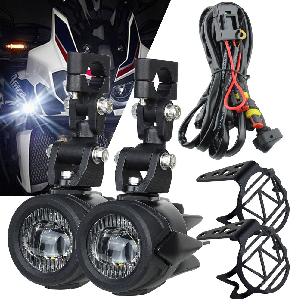 Waterfowl Fog Lamp Auxiliary Lamp Is Suitable For BMW Motorcycle Led Fog Lamp - IceAndFire