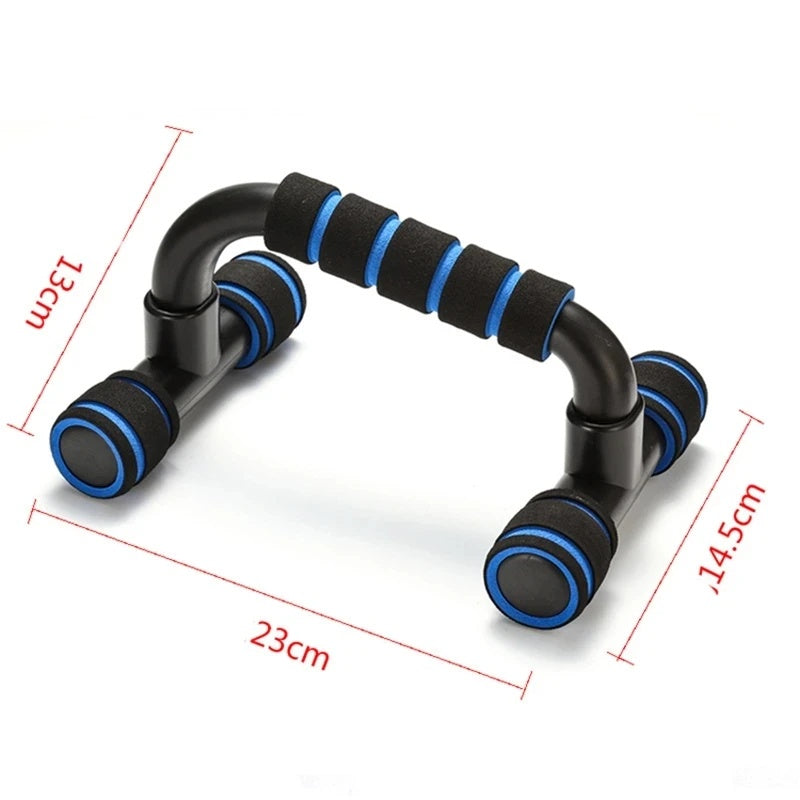 U-Shaped Push-Up Rack with Grip Bar - IceAndFire