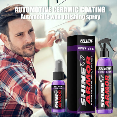 Hand Spray Wax Microplated Crystal Car Coating Agent Spray Purple Coating Spray - IceAndFire