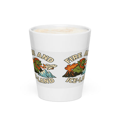 Stylish White Ceramic Latte Mug